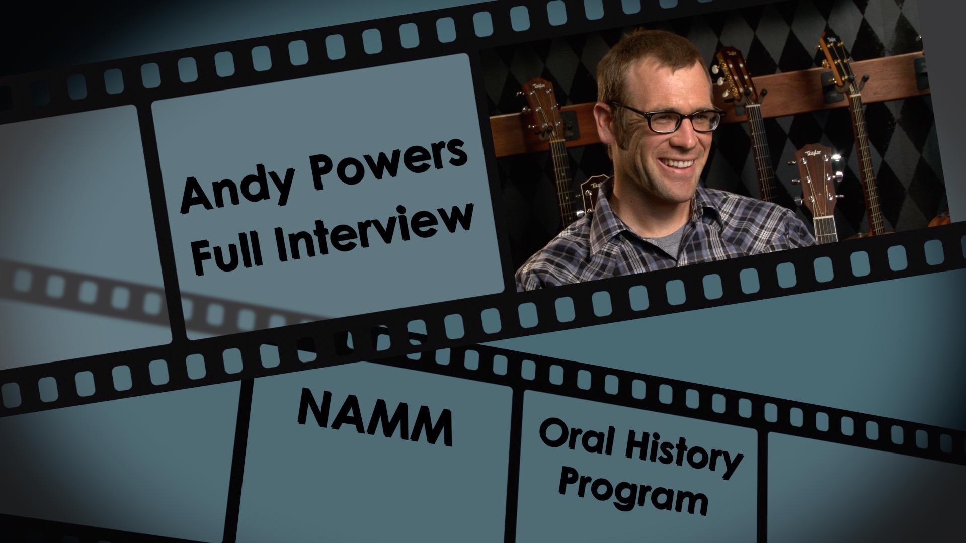 Andy Powers Namm Org